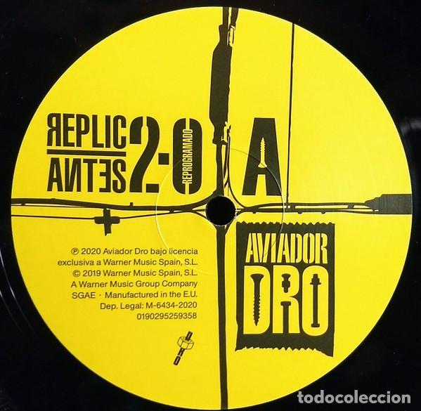 Discos de vinilo: Various - Aviador Dro / Replicantes 2.0 Reprogramado - Foto 3