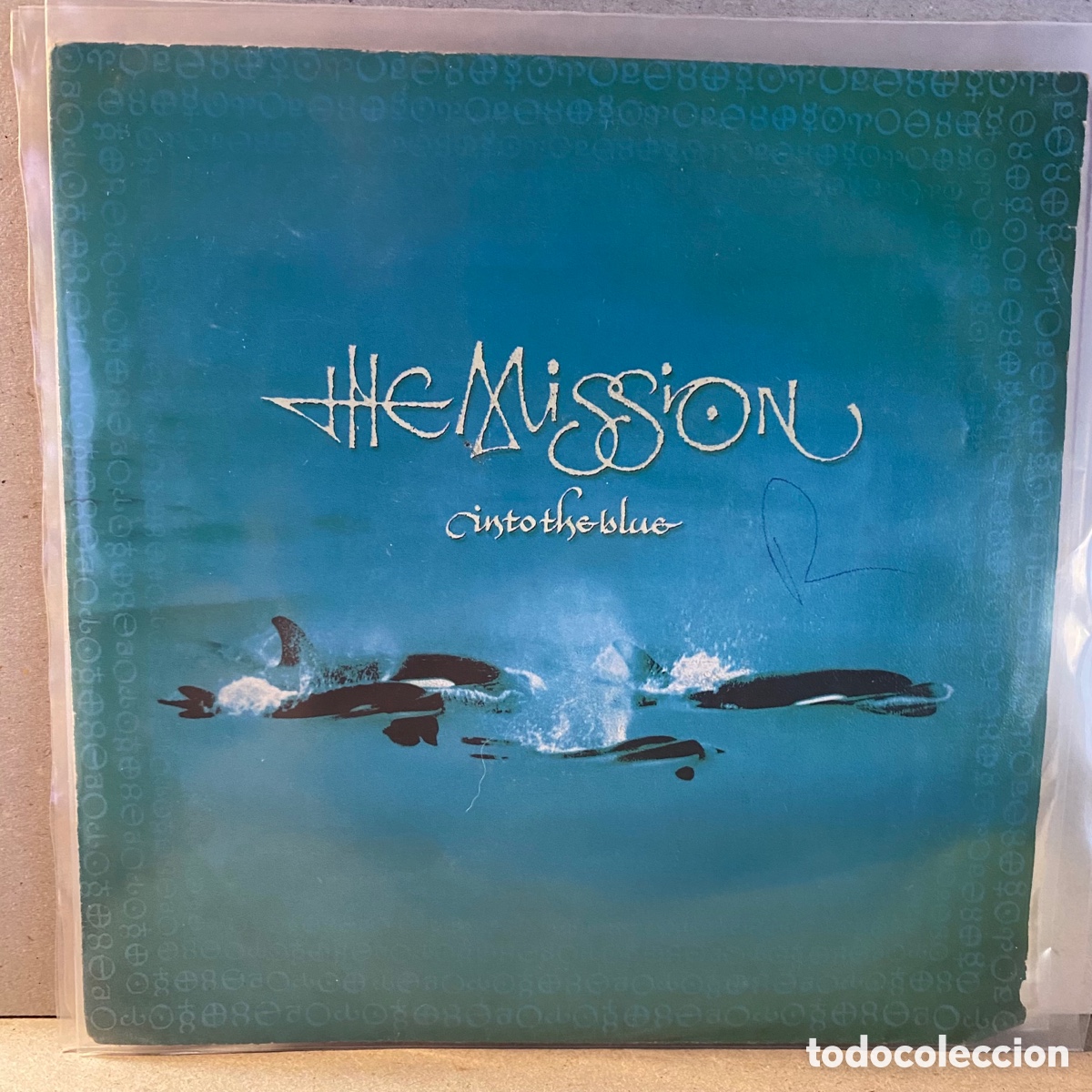 Discos de vinilo: The Mission - Into The Blue (7&rdquo;, Single) - Foto 1