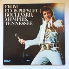 Discos de vinilo: ELVIS PRESLEY – FROM ELVIS PRESLEY BOULEVARD, MEMPHIS, TENNESSEE , UK 1976 RCA VICTOR