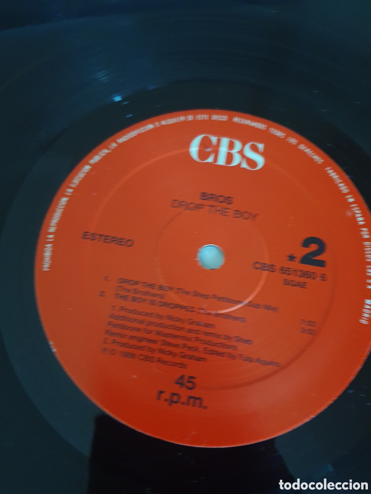 Discos de vinilo: Bros - drop the boy - Foto 3