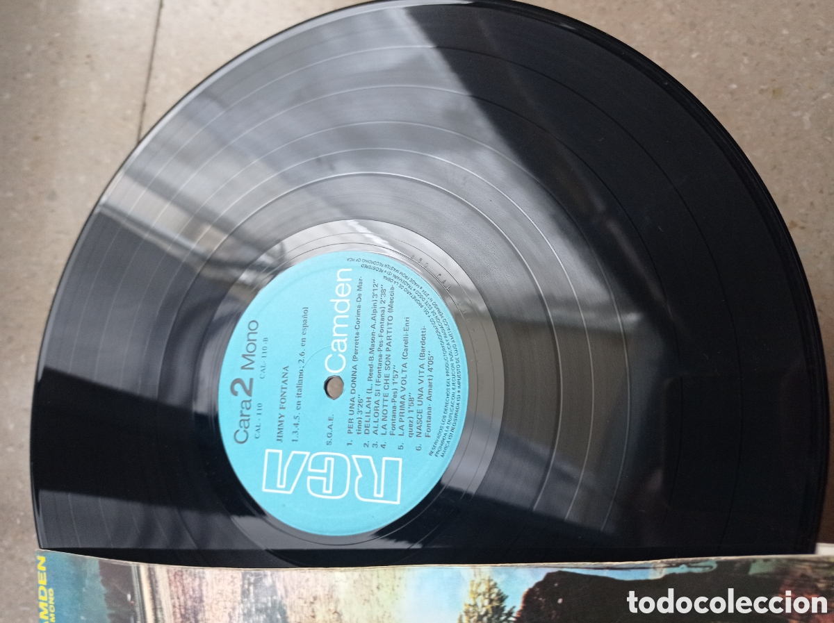 Discos de vinilo: JIMMY FONTANA Y SUS &Eacute;XITOS - LP VINILO - EX/EX - Foto 3
