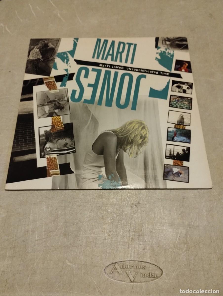 Discos de vinilo: Marti Jones LP Unsofisticate Time Ger.1985 - Foto 1