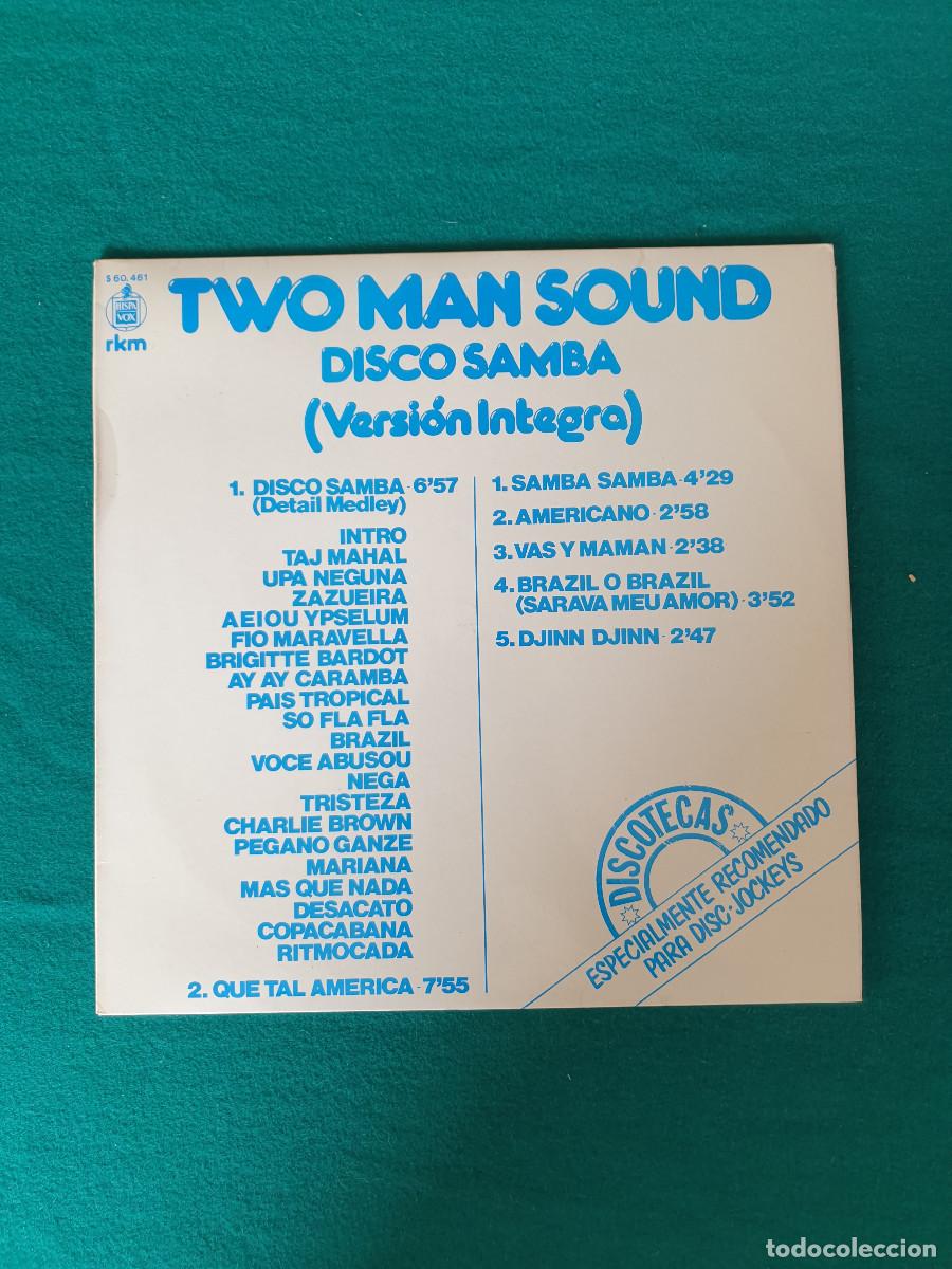 Discos de vinilo: Two Man Sound &ndash; Disco Samba (Versi&oacute;n Integra) - Foto 1