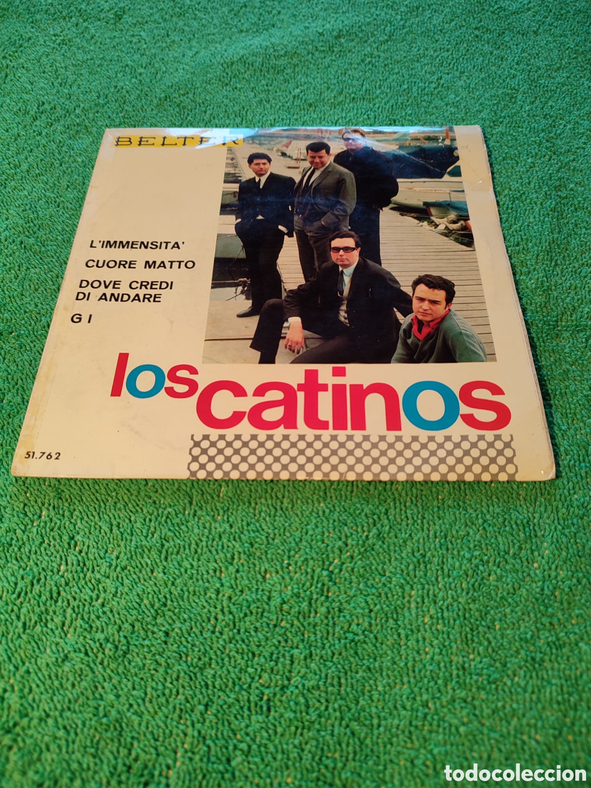 Discos de vinilo: Los Catinos - Cuore matto + 3 - Foto 1