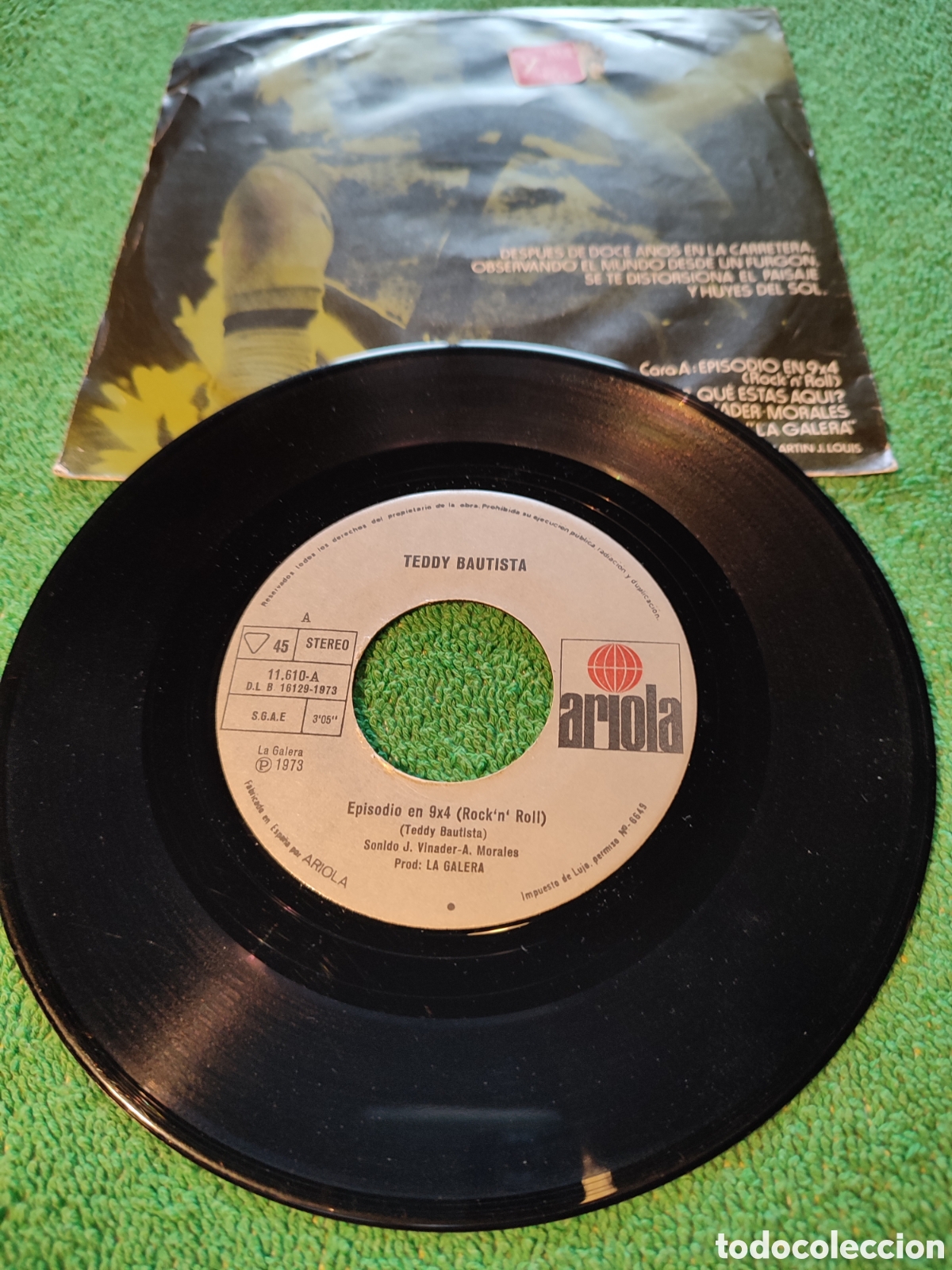 Discos de vinilo: Teddy Bautista - Episodio en 9x4 - Foto 2