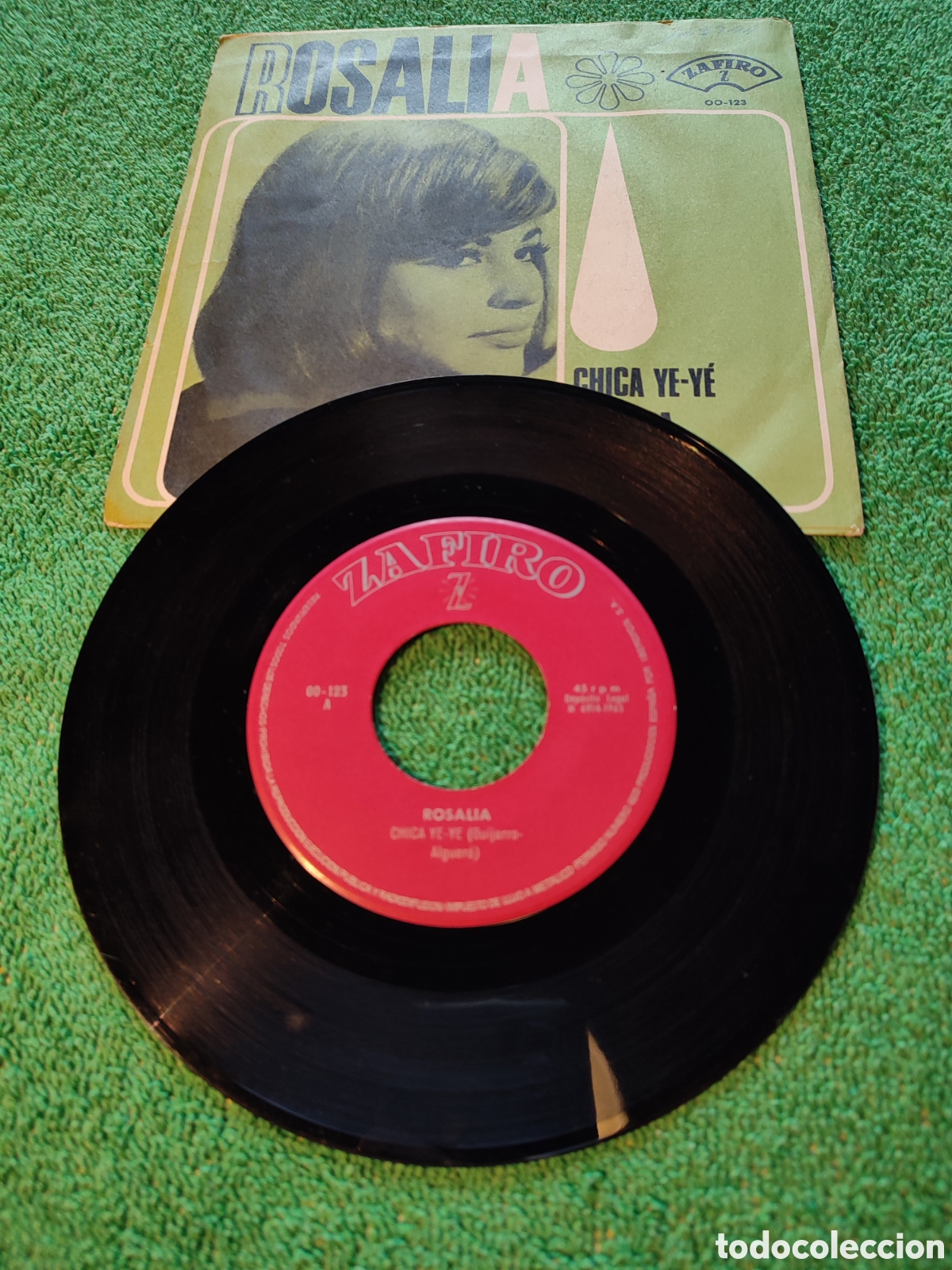 Discos de vinilo: Rosal&iacute;a - Chica ye-ye - Foto 2