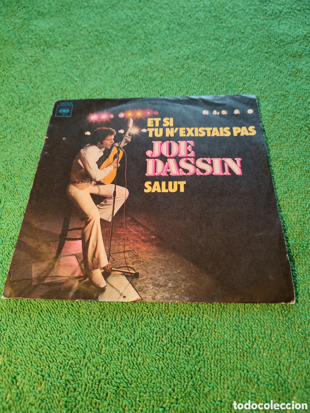 Discos de vinilo: Joe Dassin - Et si t&uacute; nexistais pas - Foto 1