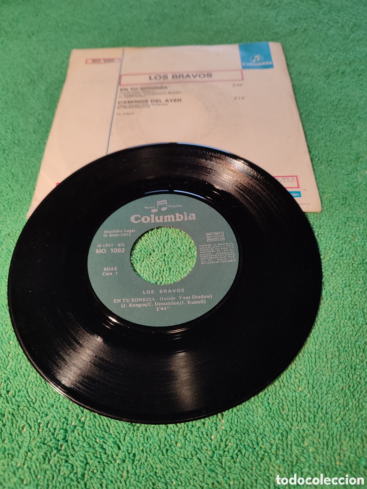 Discos de vinilo: Los Bravos - En tu sonrisa - Foto 2