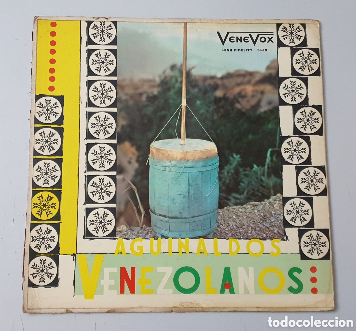 Disques de vinyle: LP CONJUNTO PAMPERO - Aguinaldos Venezolanos (US/Venezuela - Venevox - 1960) RARO ESCASO