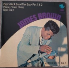 Discos de vinilo: JAMES BROWN - EP SUECIA 1966 - PAPA'S GOT A BRAND NEW BAG - SONET 6083