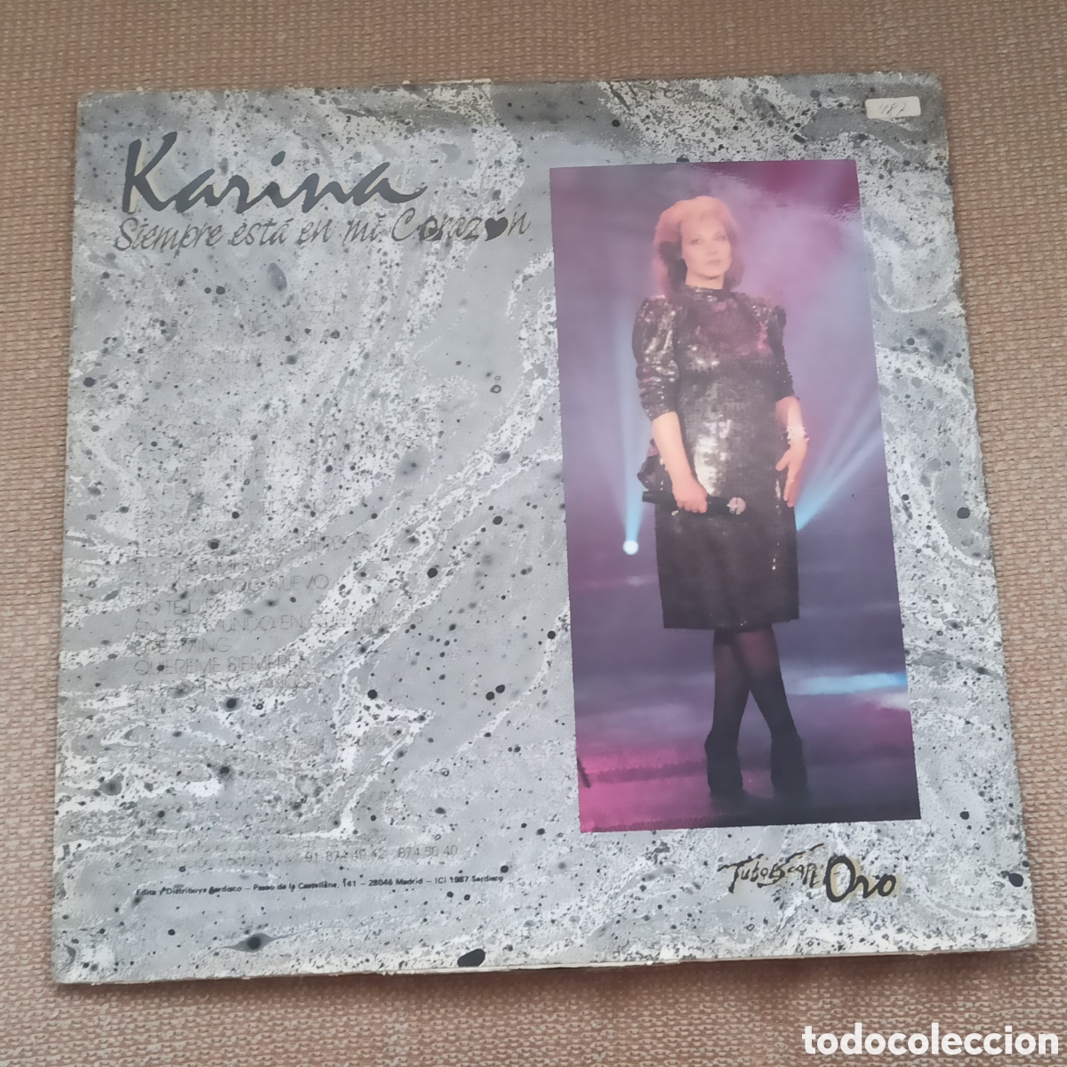 Discos de vinilo: Karina &lrm;&ndash; Siempre Esta En Mi Corazon - Foto 2