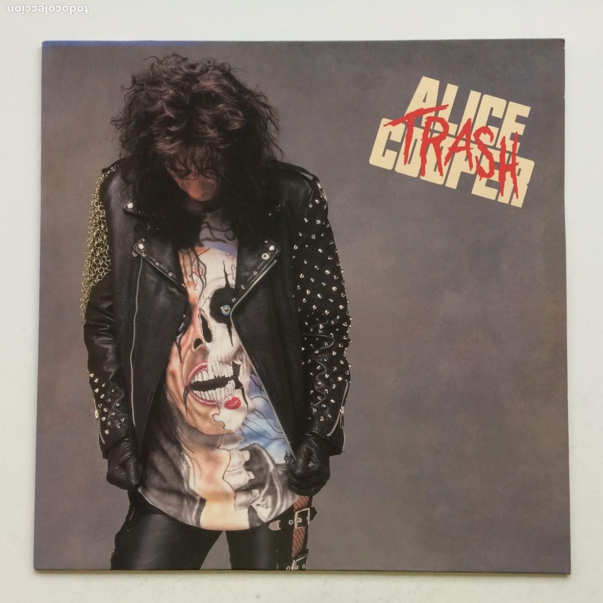 Discos de vinilo: Alice Cooper &lrm;&ndash; Trash , Holanda 1989 Epic* - Foto 1