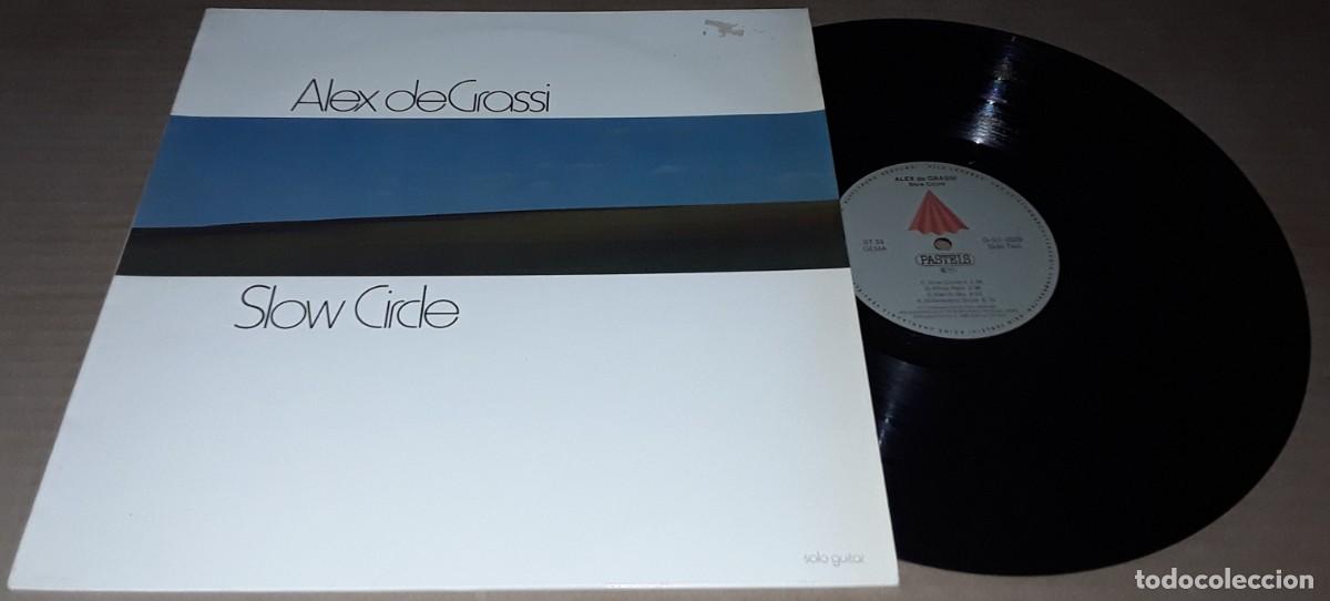 Discos de vinilo: LP - ALEX DE GRASSI - SLOW CIRCLE - Foto 1