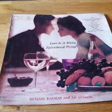 Discos de vinilo: RICHARD HAYMAN AND HIS ORCHESTRA -- LOVE IS A MANY, SPLENDORED THING -- MERCURY RECORDS