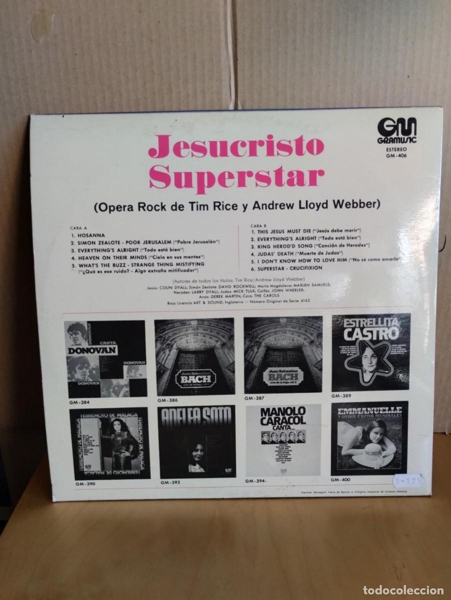Discos de vinilo: B.S.O. -----JESUCRISTO SUPERSTAR - Foto 2