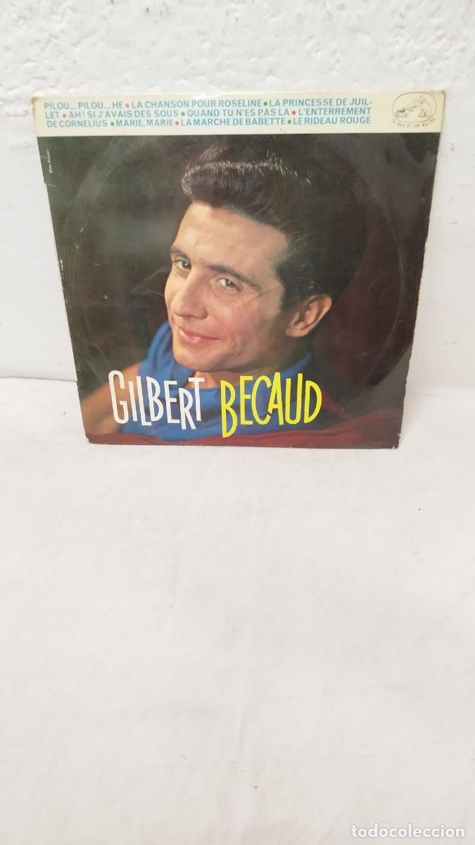Discos de vinilo: Gilbert B&eacute;caud &ndash; Gilbert Becaud - Vinilo 10&rdquo; - - Foto 1