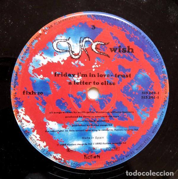 the cure – wish - doble lp 1992 - Compra venta en todocoleccion