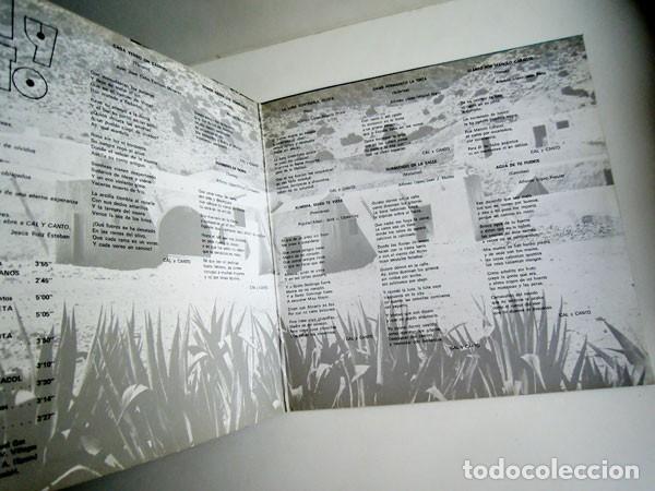 Discos de vinilo: CAL Y CANTO LP CAL Y CANTO 1975 - Foto 4