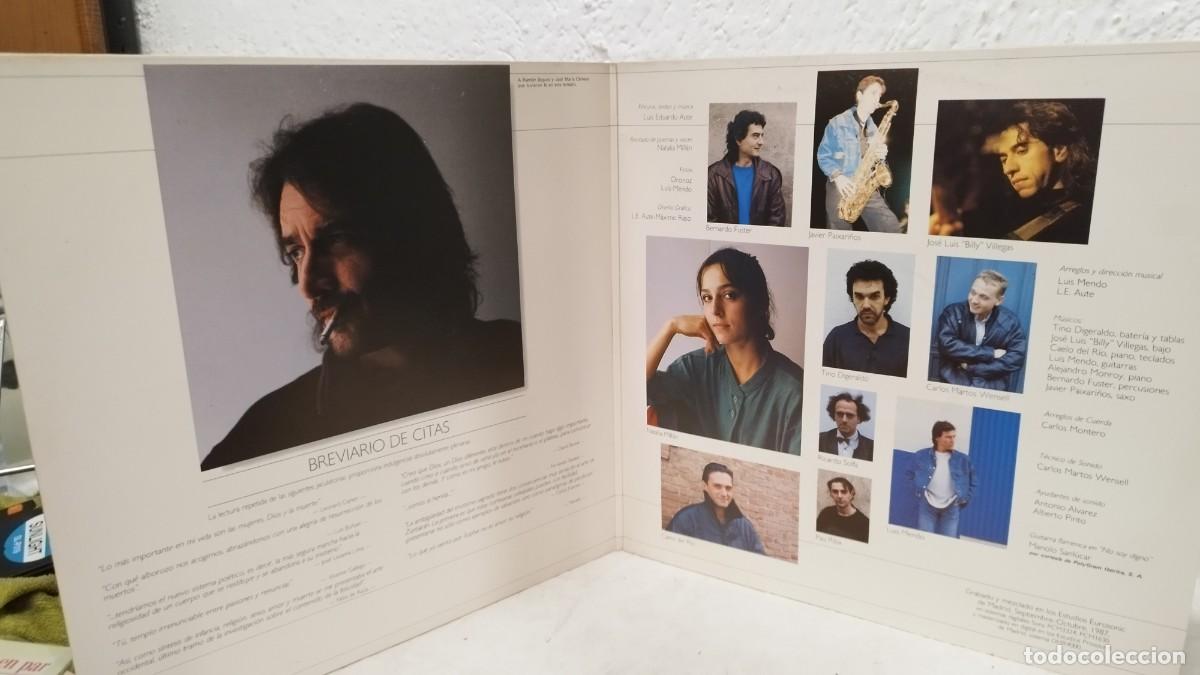 Discos de vinilo: Luis Eduardo Aute &ndash; Templo - Vinilo Lp - - Foto 2