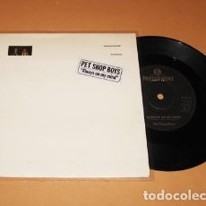 Discos de vinilo: PET SHOP BOYS - ALWAYS ON MY MIND - SINGLE - 1987 - (VERSION POP/DANCE TEMA ELVIS PRESLEY)