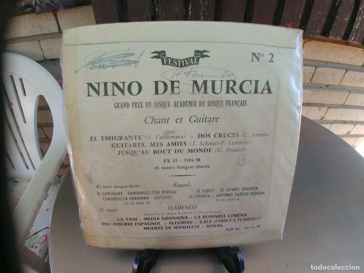 Discos de vinilo: NI&Ntilde;O DE MURCIA-EP EL EMIGRANTE +3 - Foto 2