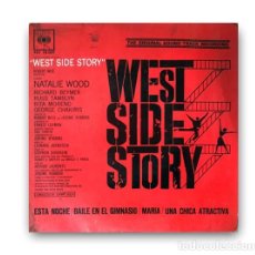 Discos de vinilo: LEONARD BERNSTEIN – WEST SIDE STORY - THE ORIGINAL SOUND TRACK RECORDING SINGLE 7”