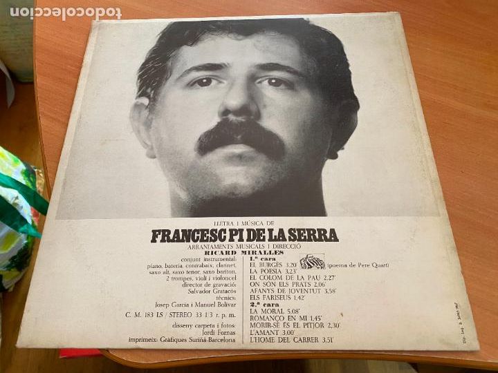Discos de vinilo: FRANCESC PI DE LA SERRA LP ESPA&Ntilde;A 1967 ( B-41) - Foto 3