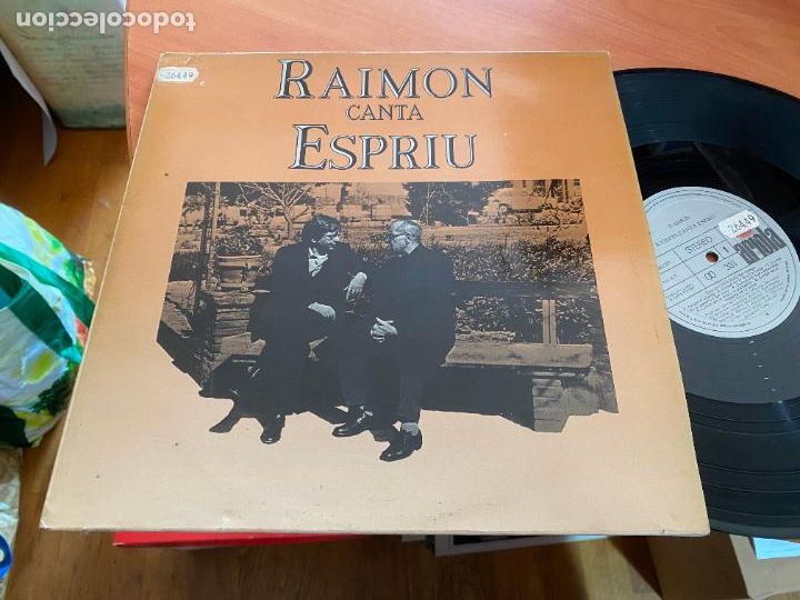 Disques de vinyle: RAIMON CANTA ESPRIU 2 x LP ESPA&Ntilde;A 1985 ( B-41)