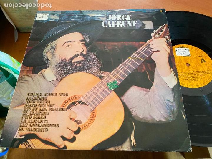 Discos de vinilo: JORGE CAFRUNE LP ESPA&Ntilde;A 1981 ( B-41) - Foto 1
