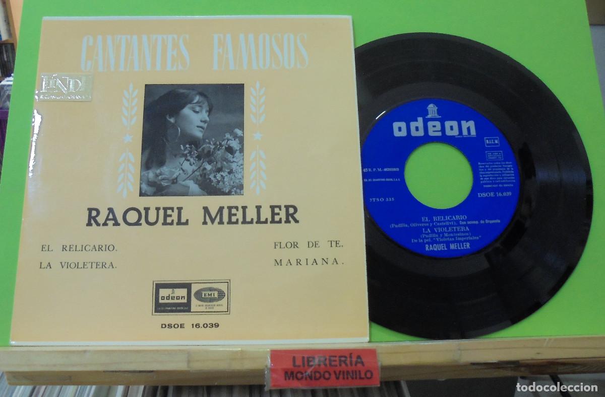 Discos de vinilo: Raquel Meller. Odeon, ref. 16.039 -- EP - Foto 1