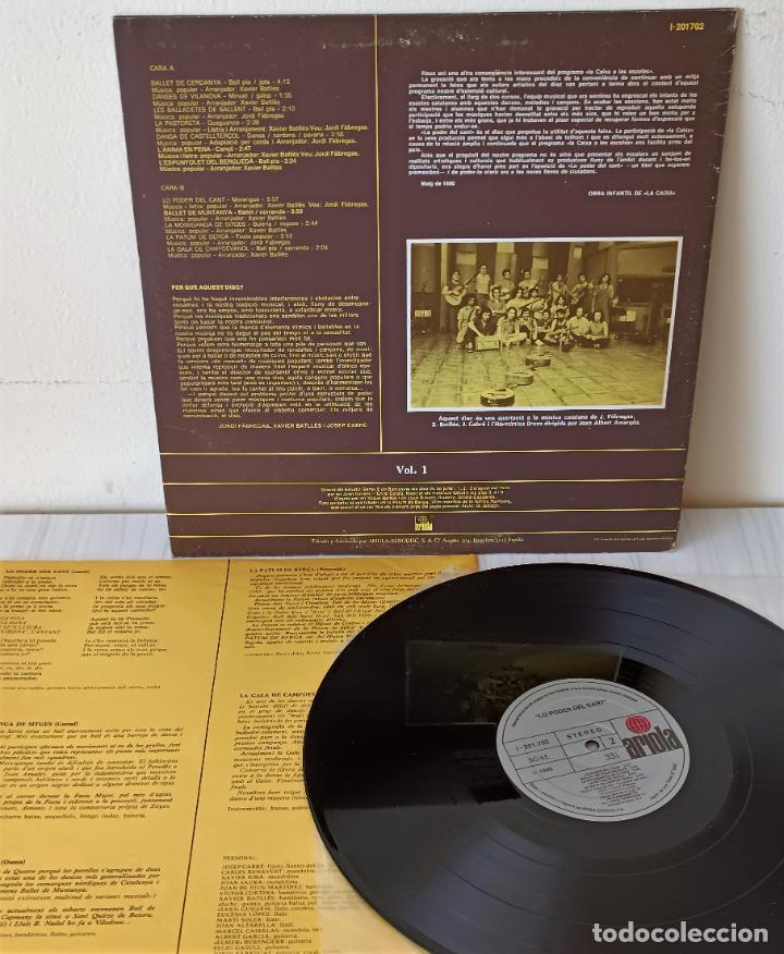 Discos de vinilo: LO PODER DEL CANT - ARIOLA - 1980 - Foto 2