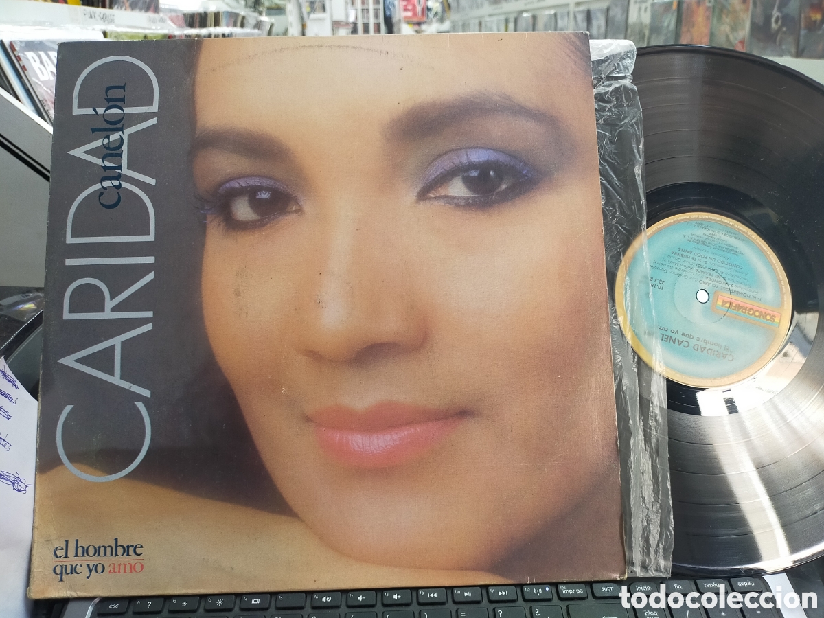 Disques de vinyle: Caridad canel&oacute;n LP el hombre que yo amo Venezuela 1987