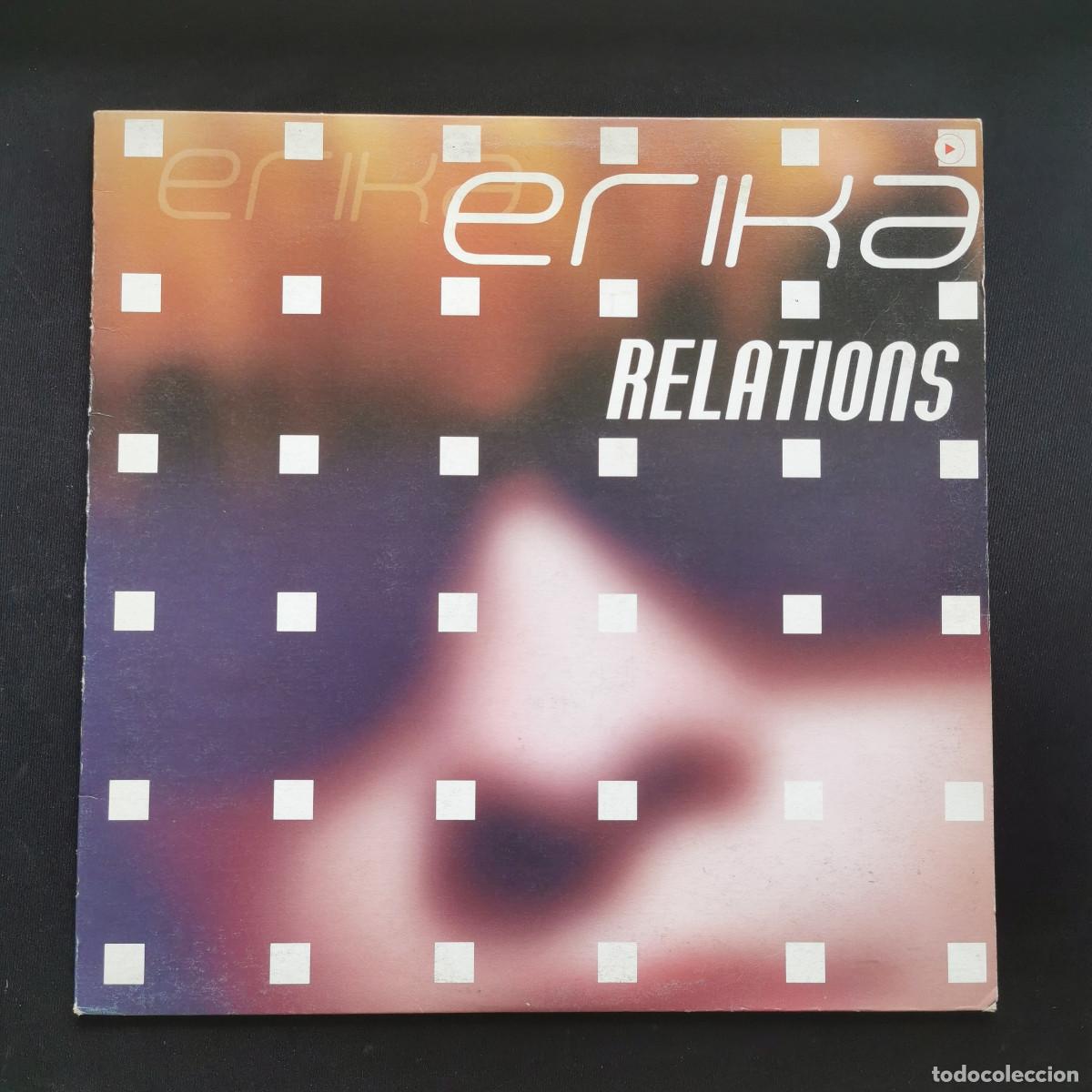 Discos de vinilo: ERIKA - RELATIONS VINILO - Foto 1