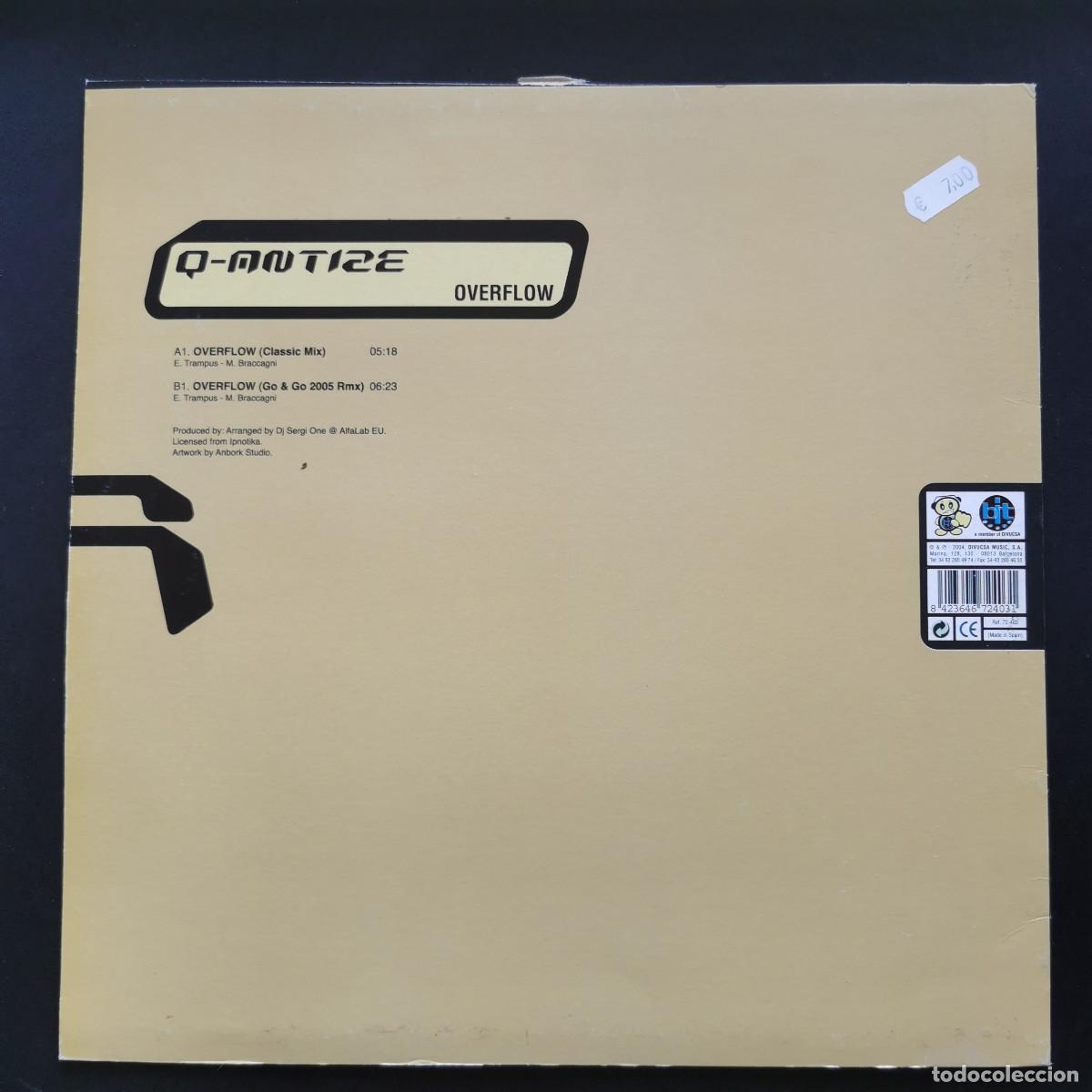Discos de vinilo: Q-Antize &ndash; Overflow - Foto 2