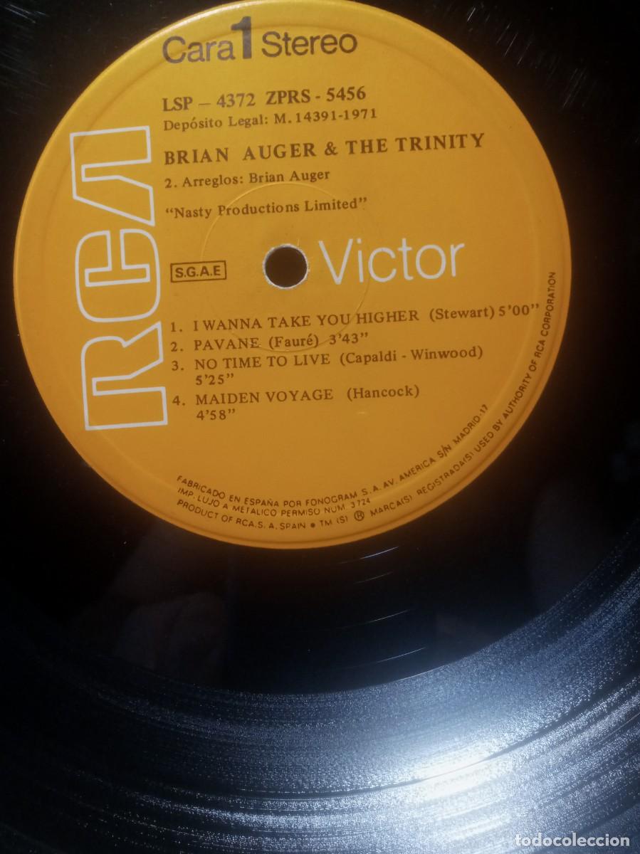Discos de vinilo: BRIAN AUGER & THE TRINITY - BEFOUR. - Foto 2