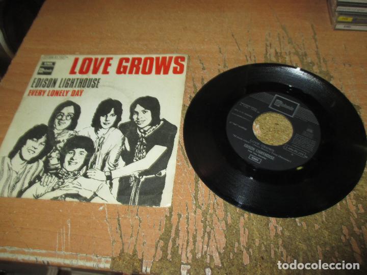 Discos de vinilo: EDISON LIGHTHOUSE - LOVE GROWS - SINGLE - SPAIN - STATESIDE - LE - - Foto 1