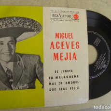 Discos de vinilo: MIGUEL ACEVES MEJIA -EL JINETE -EP 1962 -PEDIDO MINIMO 3 EUROS