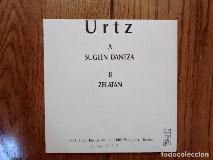 Discos de vinilo: Urtz - sugeen dantza + zelatan - Foto 2