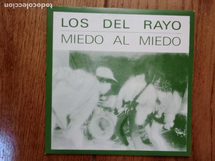 Discos de vinilo: Los del Rayo - miedo al miedo + electroshock - Foto 1