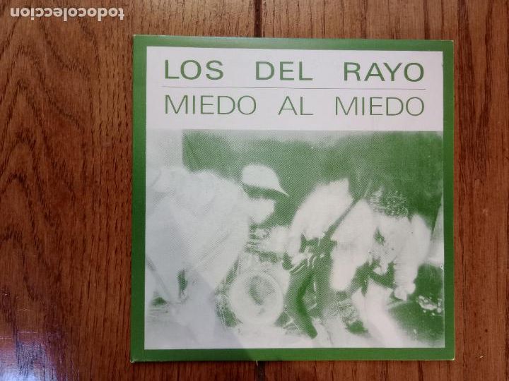 Discos de vinilo: Los del Rayo - miedo al miedo + electroshock - Foto 1