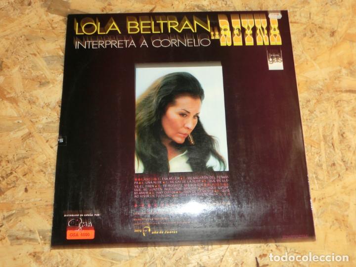 Discos de vinilo: Lola Beltran - Interpreta a Cornelio - Foto 2