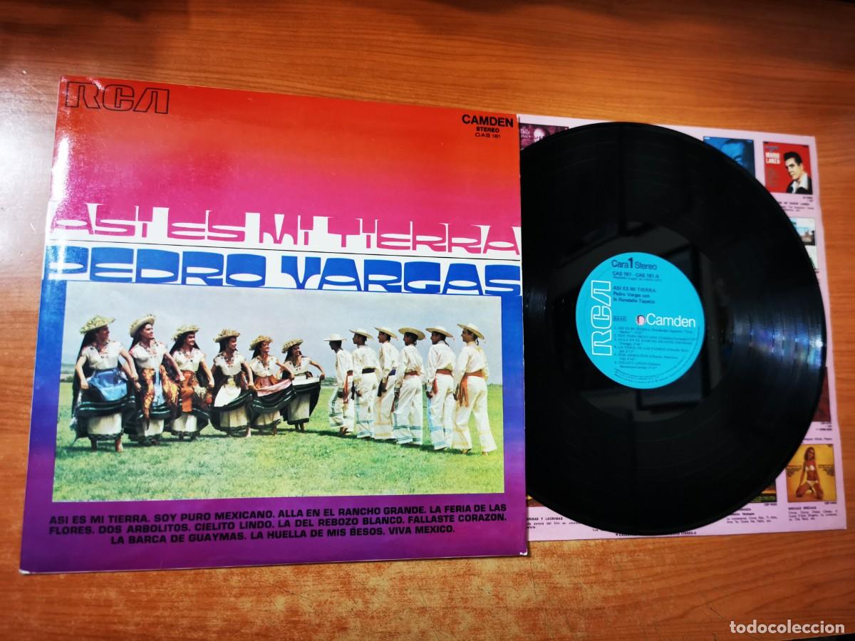 Disques de vinyle: PEDRO VARGAS Asi es mi tierra LP VINILO DEL A&Ntilde;O 1971 RCA ESPA&Ntilde;A CONTIENE 11 TEMAS