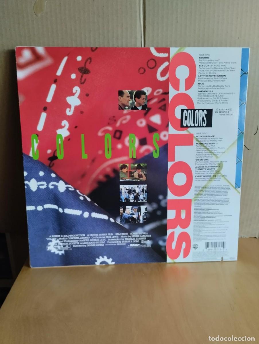 Discos de vinilo: B.S.O. ---- COLORS - Foto 2