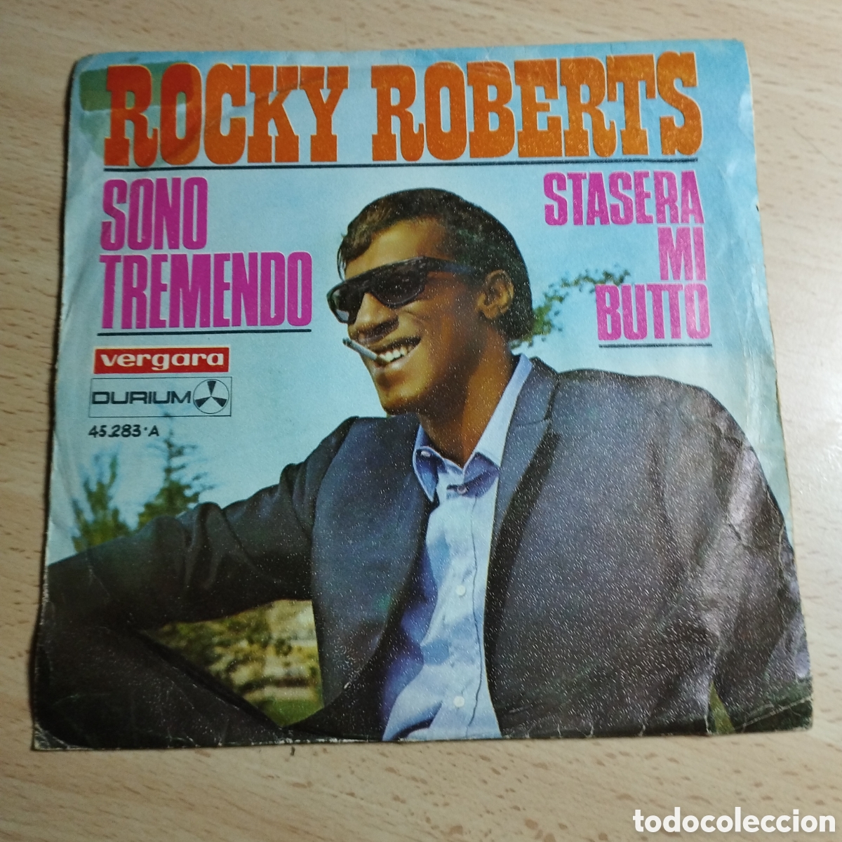 Discos de vinilo: Single 7&rdquo; Ricky Roberts 1968 Sono Tremendo + Statera mi butto.