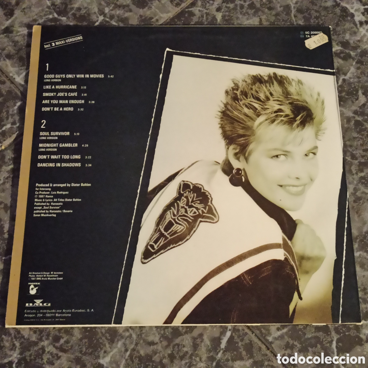 Discos de vinilo: C.C. Catch - Like A Hurricane (LP, Album) - Foto 2