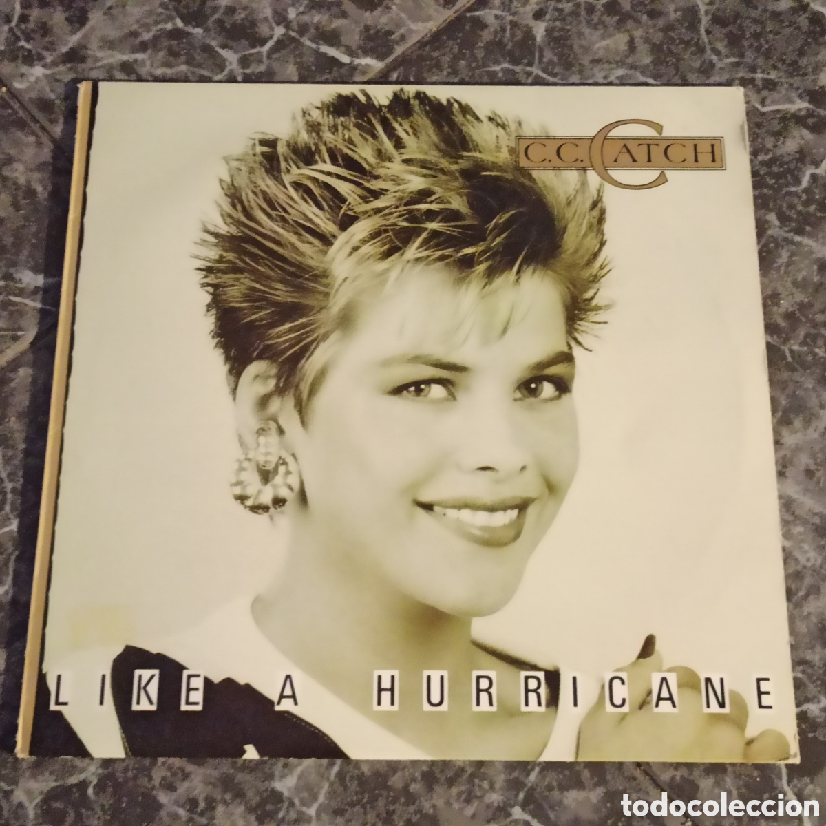 Discos de vinilo: C.C. Catch - Like A Hurricane (LP, Album) - Foto 1