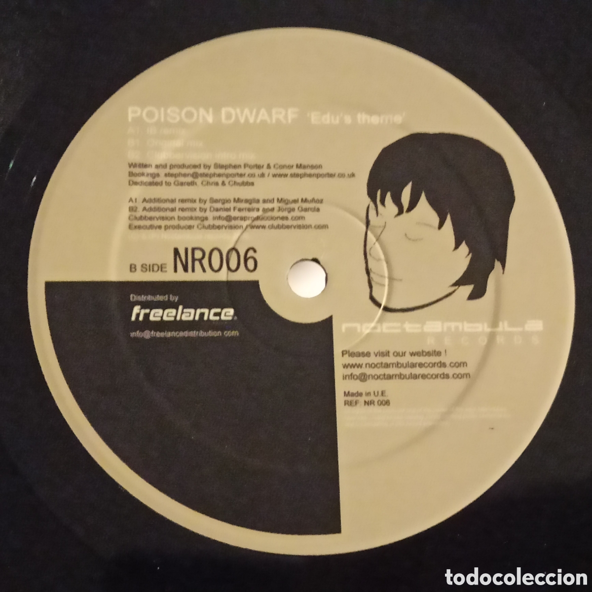 Discos de vinilo: Poison Dwarf - Edus Theme (12&rdquo;) - Foto 1