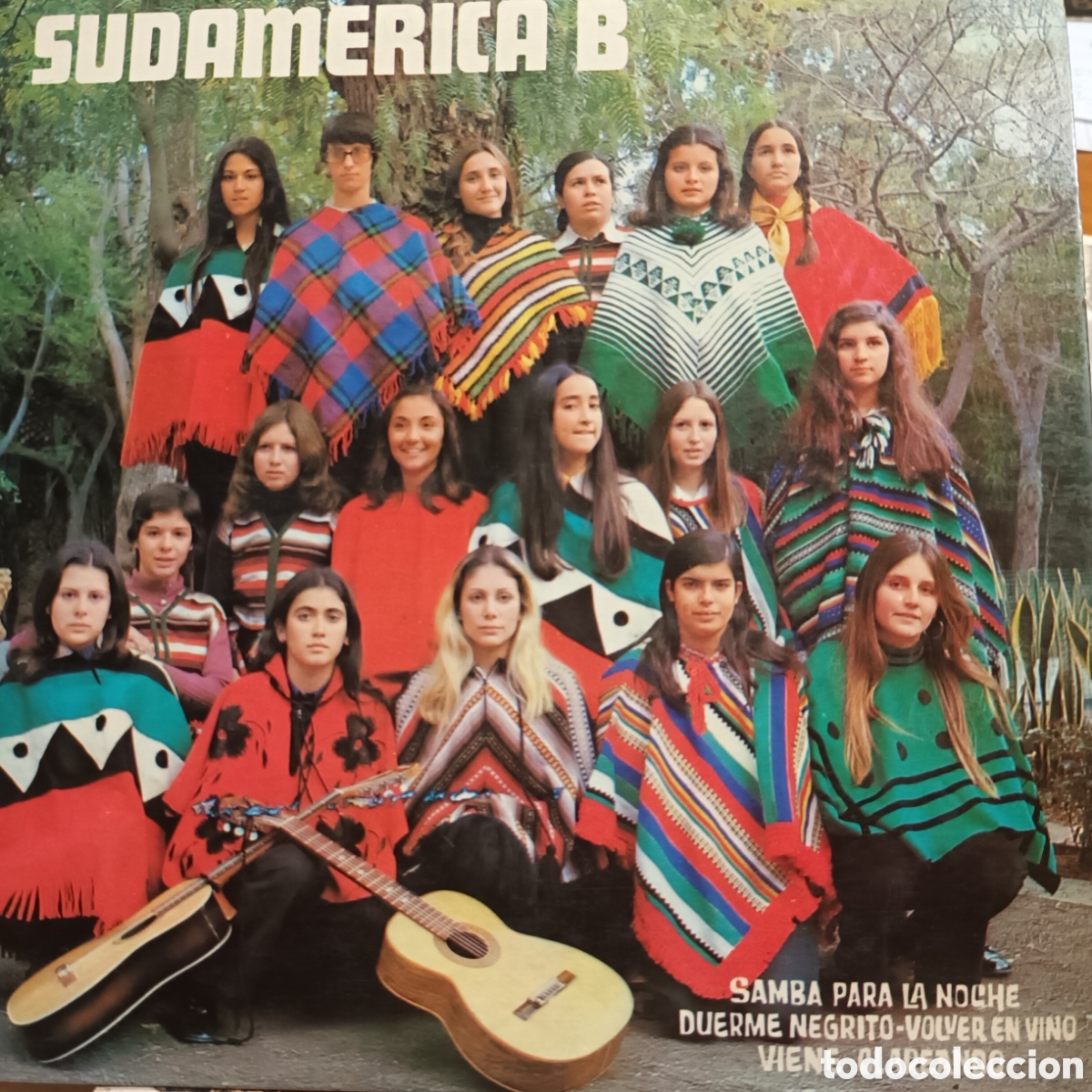 Discos de vinil: SUDAMERICA B MUSICA FOLKLORICA TENERIFE CANARIAS DISCOS ARIES BN-45-347