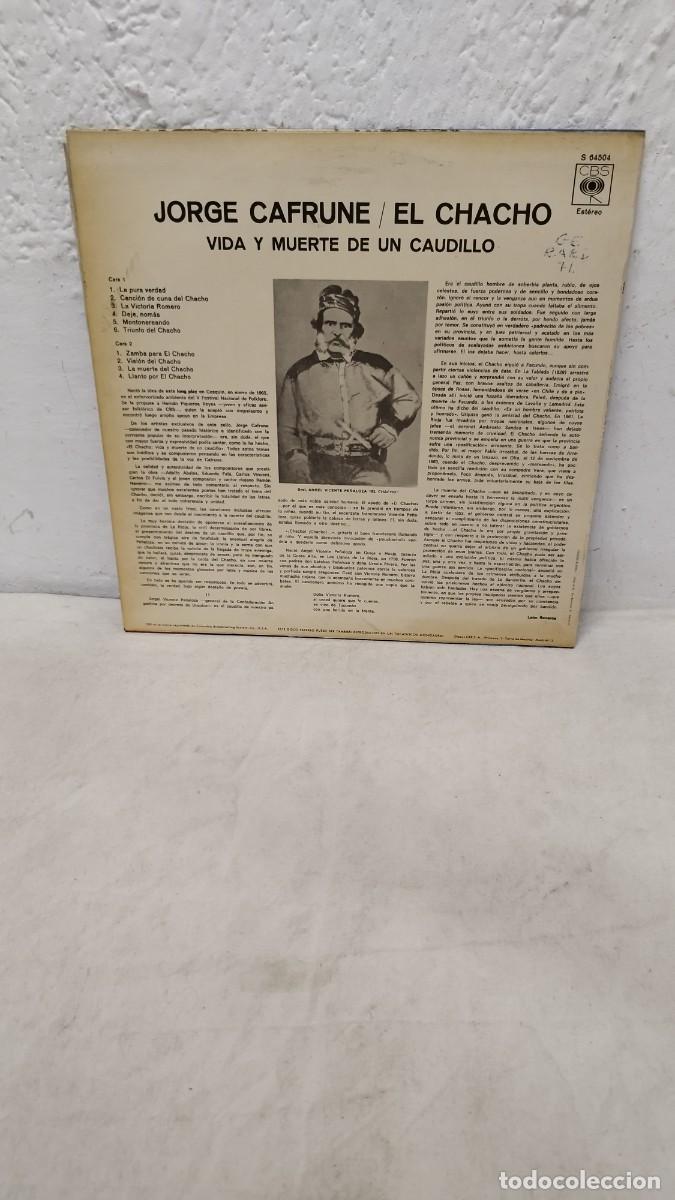 Discos de vinilo: Jorge Cafrune - El Chacho Vinilo Lp - Foto 2