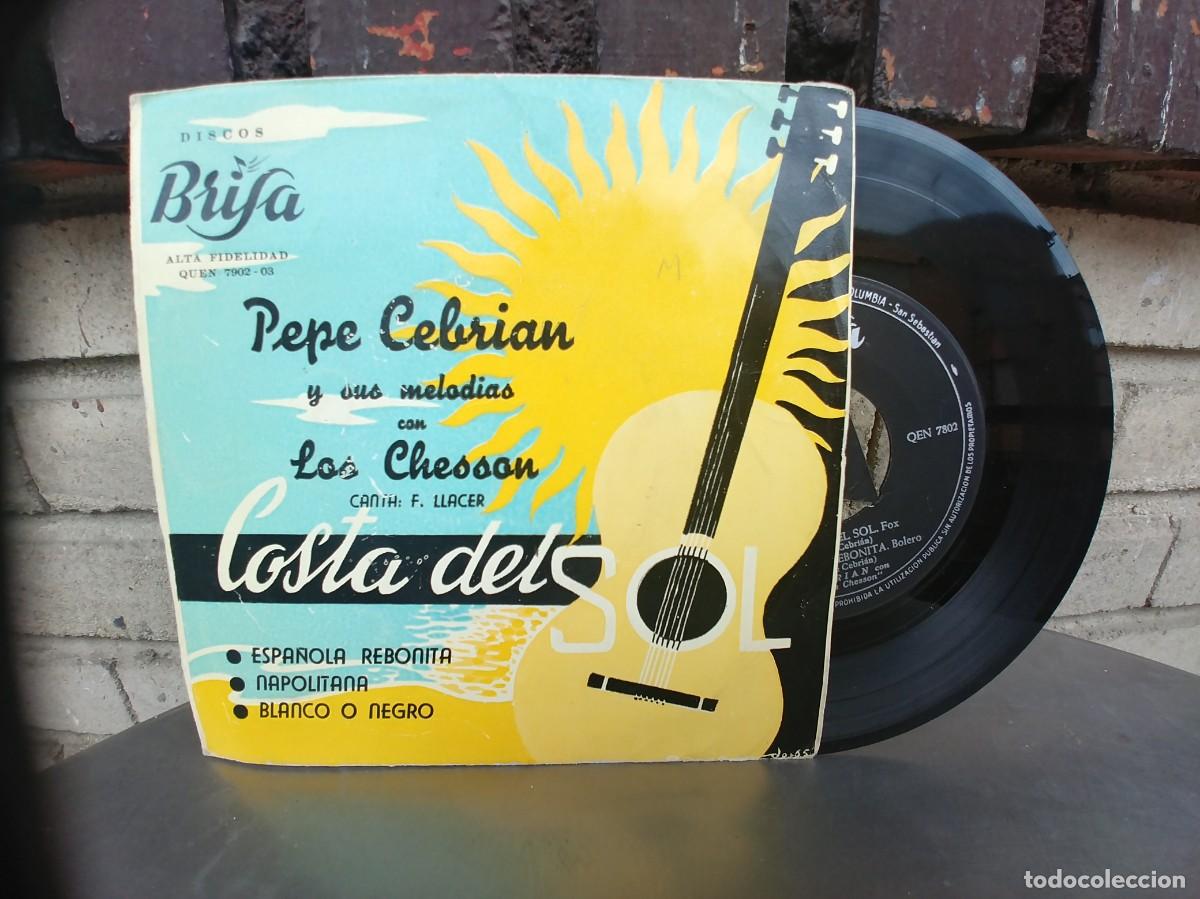 Discos de vinilo: PEPE CEBRIAN CON LOS CHESSON-EP COSTA DEL SOL +3 - Foto 1